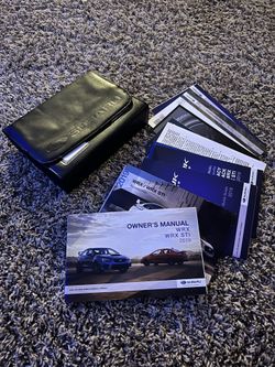 2019 Owner’s Manual WRX STI 