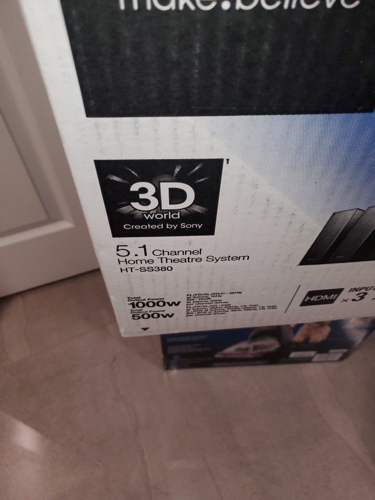 Sony 5.1 Channel Home Theater System HT SS380