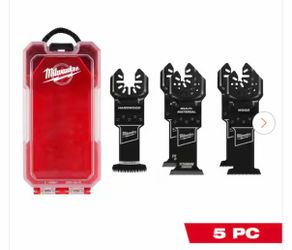 Milwaukee Multi-Tool Oscillating Blade Kit (5-Piece)