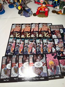 One Piece DON!! Trading Cards Lot