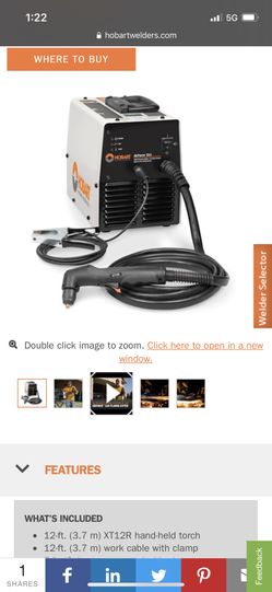 Hobart 12ci Plasma Cutter