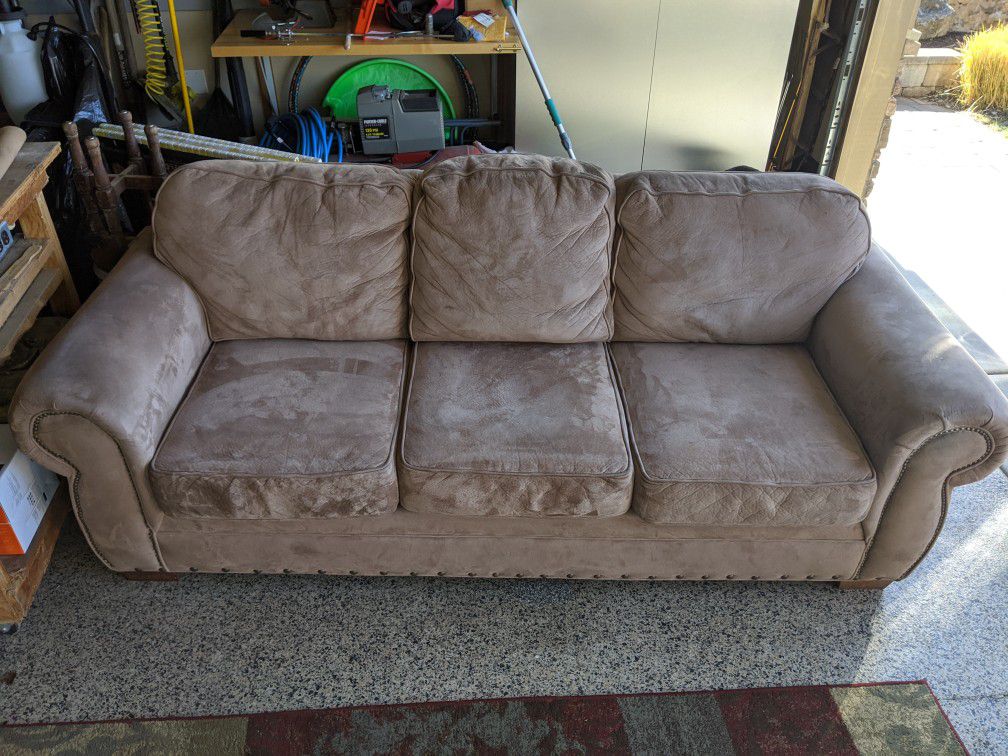Microfiber Suede Couch