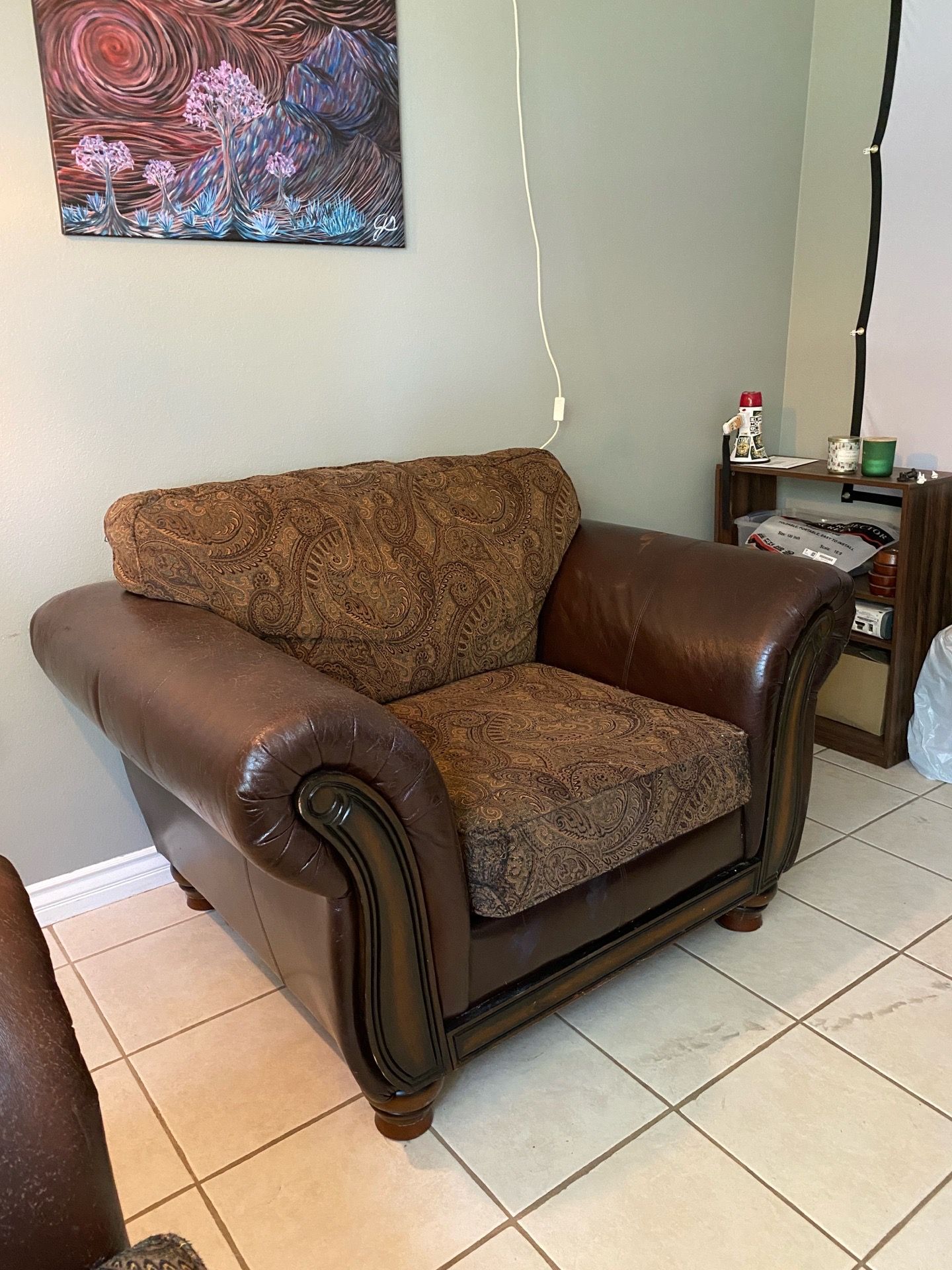 couch large single seater
