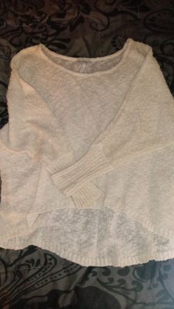 Sheer Crop Sweater Nude