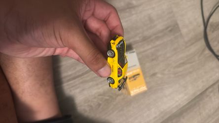 POP RACE - PR64-0116 - Mazda RX7 (FD) RE-Amemiya Widebody Yellow