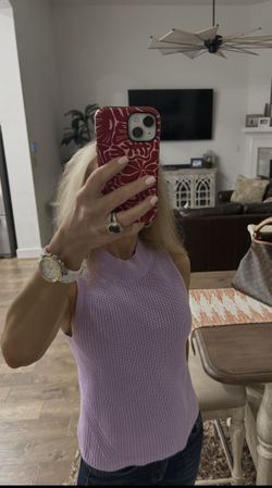 Loft Lilac Summer Sweater