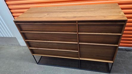 Retail price $3500 - Blu Dot Rule Large Dresser Sideboard Walnut 58"H Made by Blu Dot
