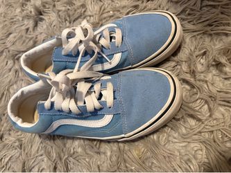 Big kids and men size 5.5 vans blue