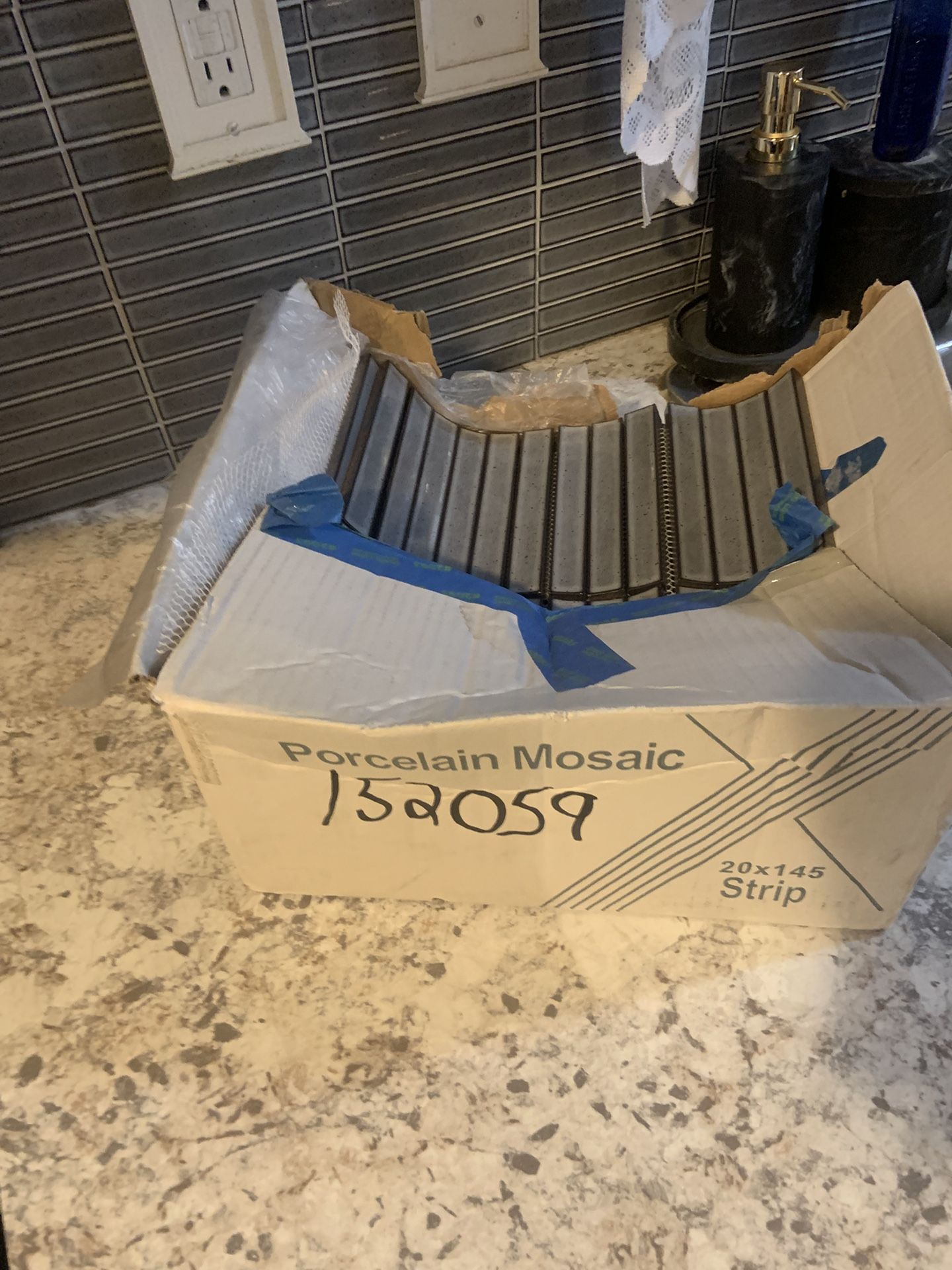 porcelain mosaic tiles