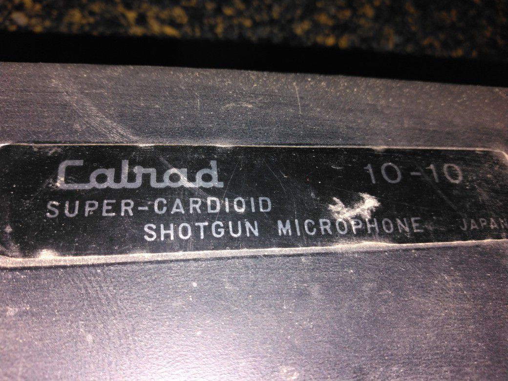 Calrad Super Cardioid Shotgun Microphone