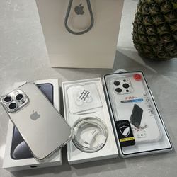 IPHONE 15 PRO UNLOCKED FOR ANY CARRIER COMPANY & ANY COUNTRY 128GB