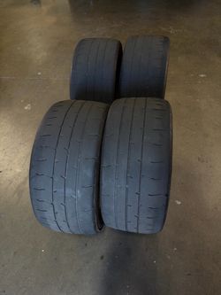 Set of four used 245/40/17 Bridgestone Potenza RE71RS 245 40 17
