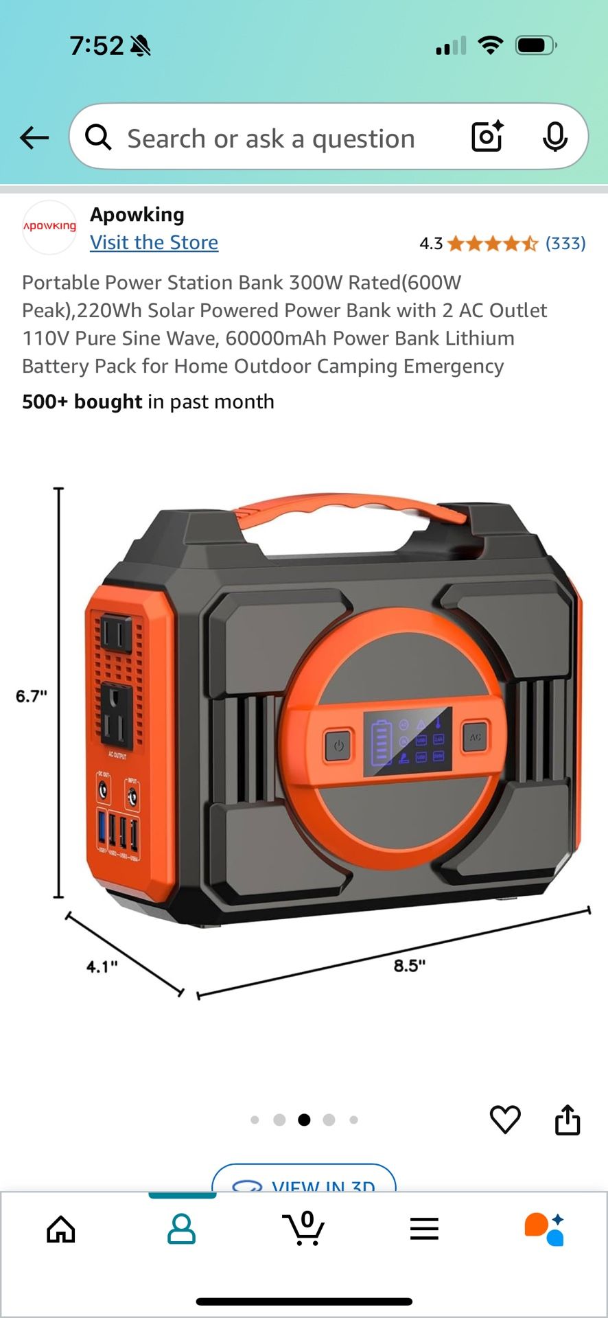 Portable power bank