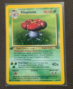 1st Edition Jungle Vileplume (Holo)