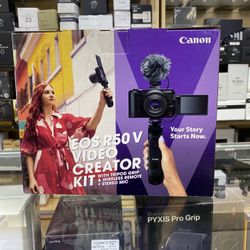 Canon EOS R50V Video Creator Kit 