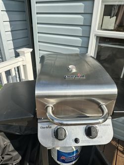 Charbroil Grill , Grill Cover And Propane Tank 