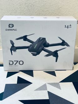 Brand New  DEERC Drone with Camera, D70 Drones with Camera for Adults 1080P HD