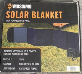 MASSIMO SOLAR BLANKET