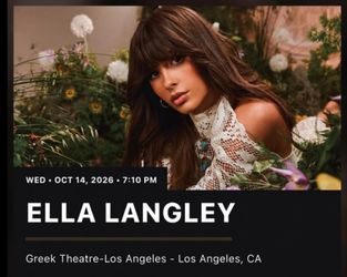 Ella Langley Concert Ticket – Los Angeles