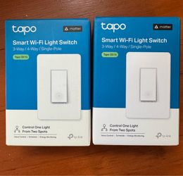 Tapo Smart Wi-Fi Light Switch (Set of two)