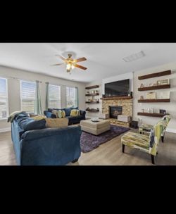 Custom Floating Shelves