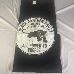 Black Panther Party T-shirt XL