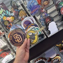 Padres 3D Sticker