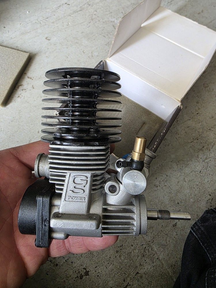 GS Power 25 RC Engine With Carburetor And Pull Start