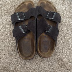 Women’s Suede Birkenstock Sandal Size 37