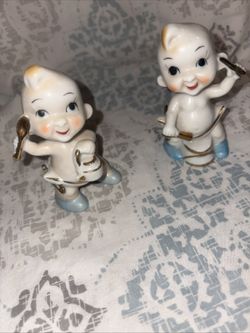1920s-1940s Vintage Noritake Company Japan Kewpie Doll Porcelain 