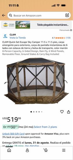 BRANDNEW SKY CAMPER $519+TAX