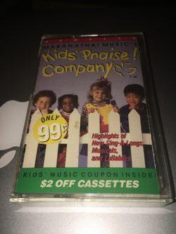 See Photos. Audio Cassette. Maranatha! Music’s , Kids’ Praise! Company