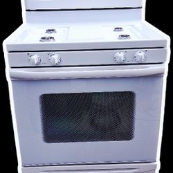 Kenmore GAS stove Oven With Microwave And Dishwasher Also 