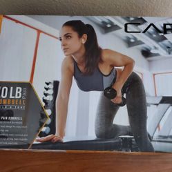 Brand new 10lb. Pair Dumbell / built and tone your body!