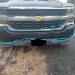2018 Sliver Front Bumper 