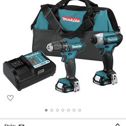 Makita  12v Drill Set