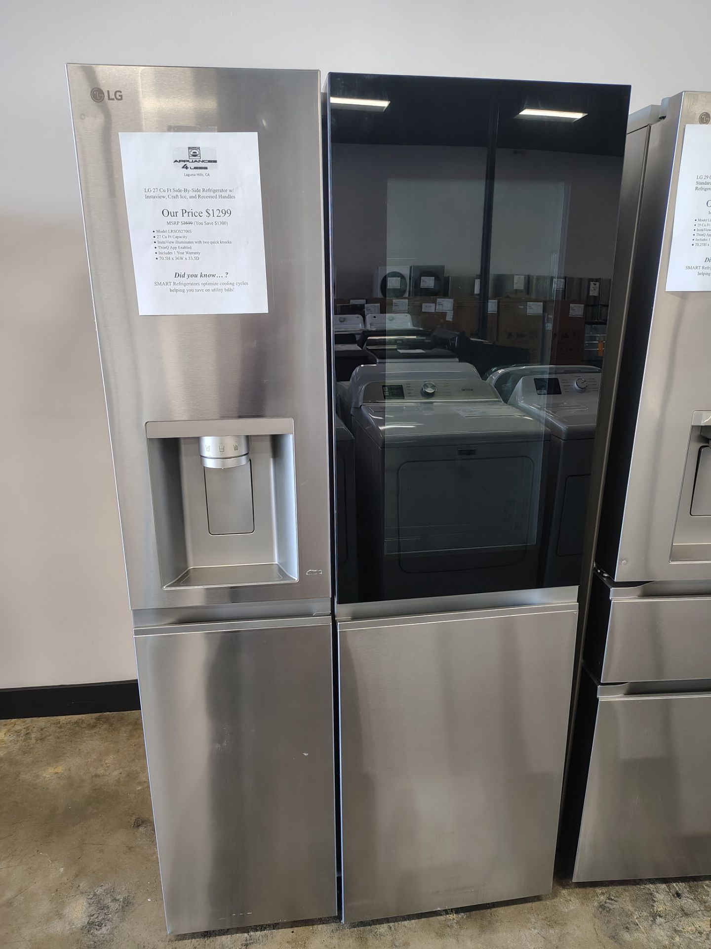 (THIS WEEK ONLY: 50% OFF REFRIGERATOR)