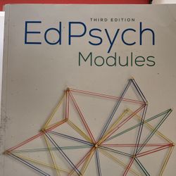 edpsych modules - 3rd edition