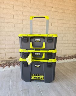 RYOBI
22.2 in. LINK Rolling Tool Box with LINK Medium Tool Box and LINK Standard Tool Box