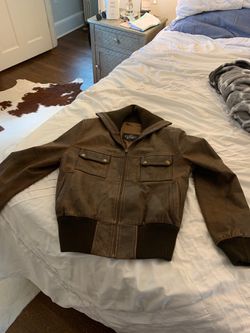 Women’s bomber jacket (genuine leather)
