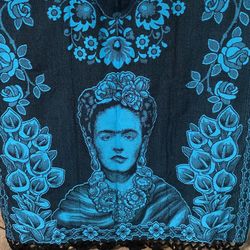 Frida Kahlo Poncho Sarape