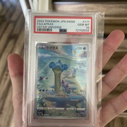 PSA 10 Lapras Japanese Crown Zenith