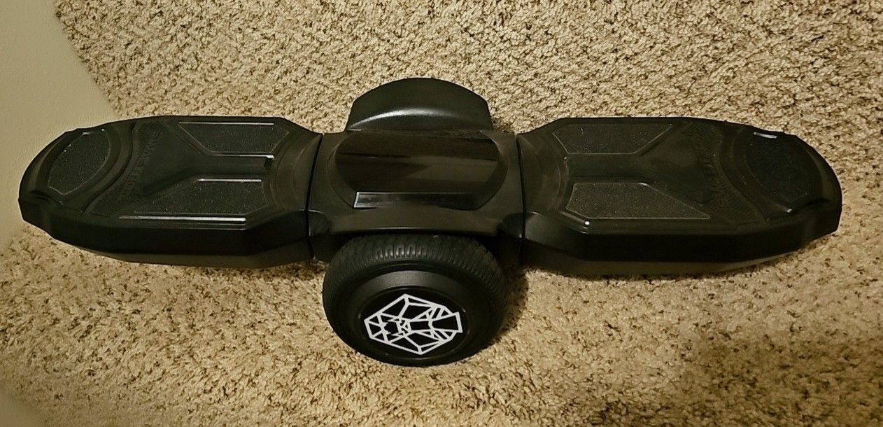 Swagtron Shuttle Zipboard Electric Hoverboard / Skateboard 7 mph and 3-Mile Range