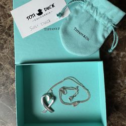 Tiffany & Co.  Loving Heart Necklace Large