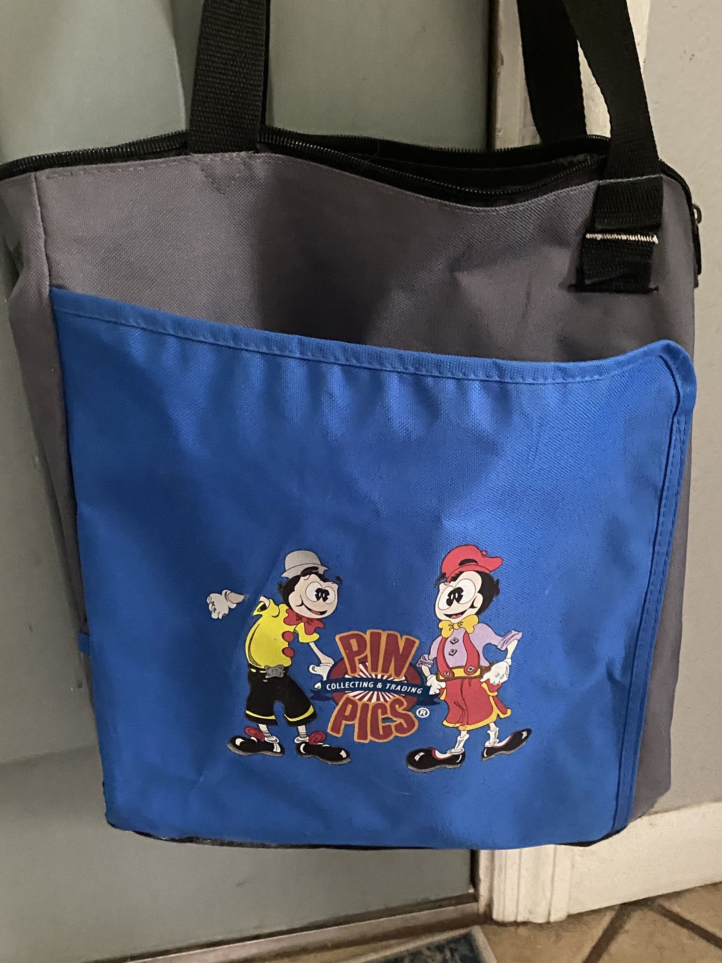 Pin Pics Collecting & Trading Tote Bag 12z14