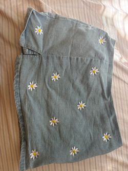 mini skort with flowers