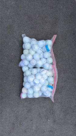 Used golf balls