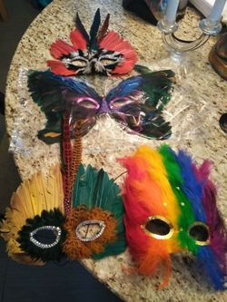 Mardi gras masks