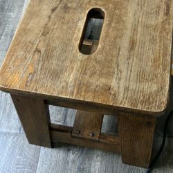 Wooden Stool $3