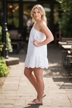 NWT Bb Dakota Stolen Dance Mini Dress White S